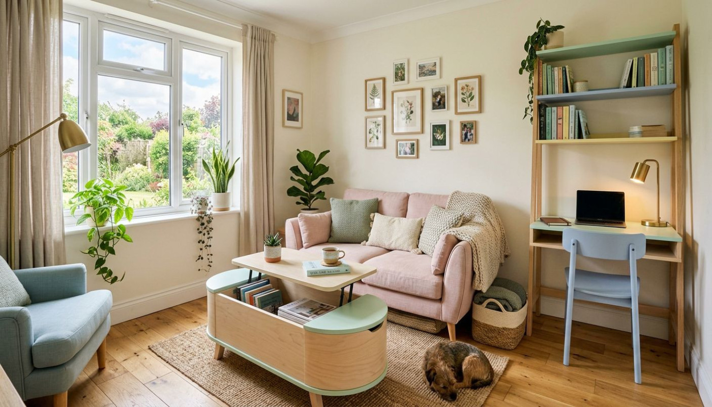 Comment maximiser l'espace dans un petit salon ?