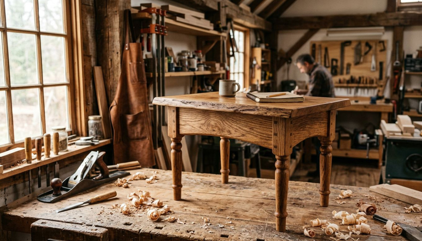 Quand le mobilier raconte une histoire : immersion dans l’artisanat sur-mesure